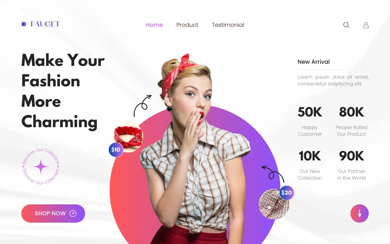 Fashion Website